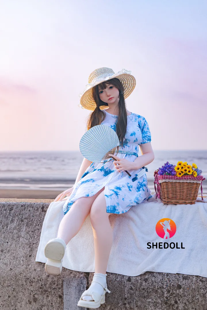 SHEDOLL Belle 150cm Patung Seks Silikon Premium